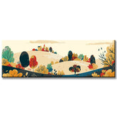 Painting by Numbers Panorama Landscape Folk Art IV